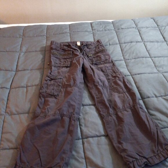 okaidi brown cargo pants size 10-12 (large) boys - Picture 1 of 6